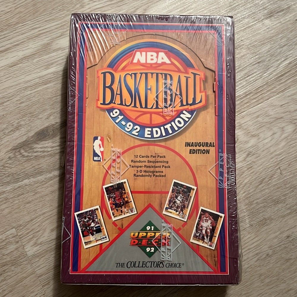 1991 - 1992 Season NBA Basketball Cards Upper Deck